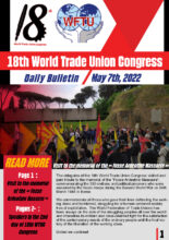 18th World Trade Union Congress Daily Bulletin (Day 2)