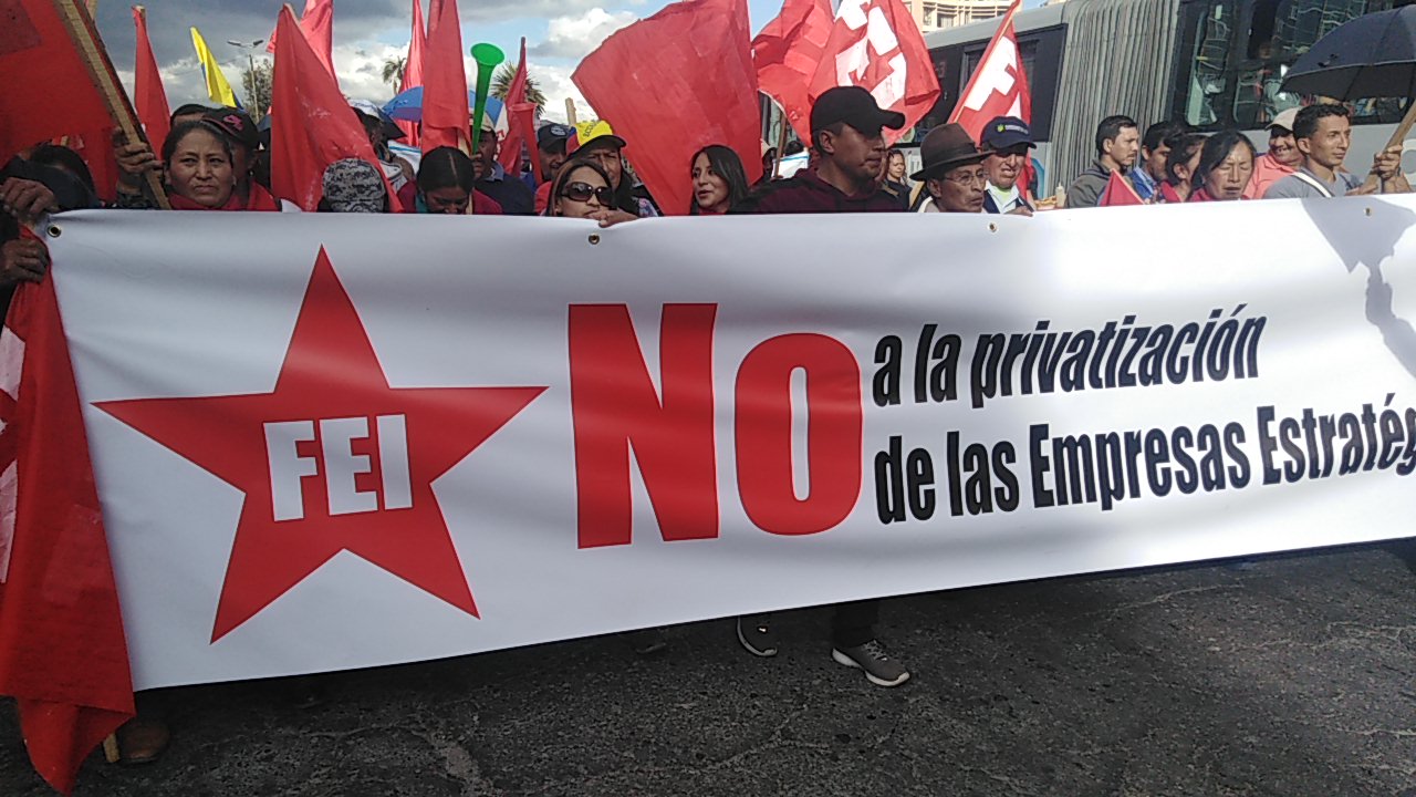 Ecuador: La FEI asumiendo la jornada de lucha campesina y popular del ...